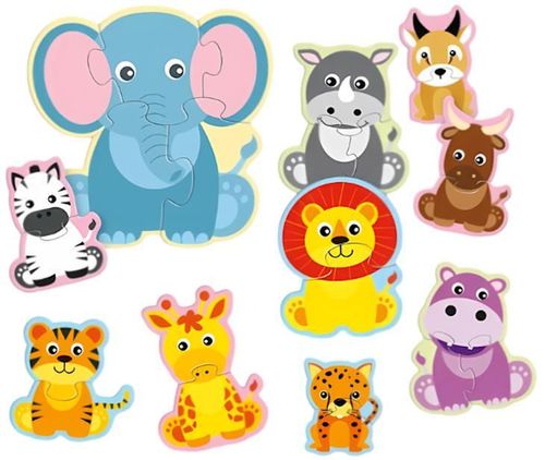 купить Головоломка Noriel NOR2532 Puzzle Animale, (ro) в Кишинёве 