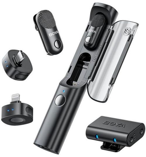 купить Микрофон Boya Magic-02, Black в Кишинёве 