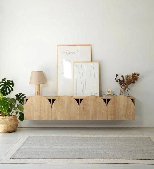 купить Тумба напольная для TV Trendy Mesta, Stejar в Кишинёве 