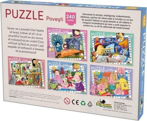 cumpără Puzzle Noriel NOR2990 Puzzle 240 piese Motanul incaltat 2017 în Chișinău 