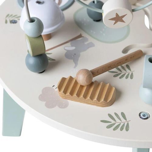 cumpără Complex de joacă pentru copii Premaman PJQP19-CCC-UNQ Masuta de activitati din lemn Little Savanna în Chișinău 