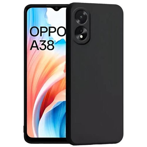 купить Чехол для смартфона Helmet Liquid Silicone Oppo A38, Black в Кишинёве 