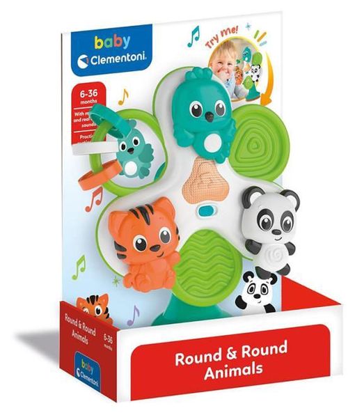 cumpără Jucărie Clementoni Jucărie interactivă - Animale rotative (17915) în Chișinău 