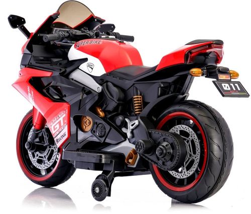 cumpără Mașină electrică pentru copii Richi (56782) Motocicleta rosie pe acumulator pentru copii (011) în Chișinău 