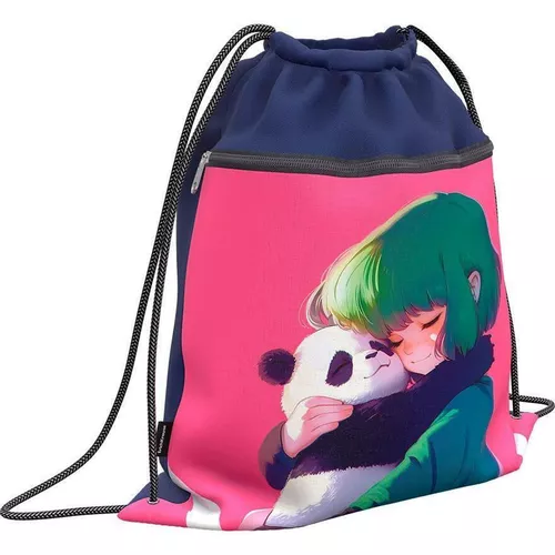 cumpără Rucsac pentru copii Erich Krause 63582 Sac pentru incaltaminte Panda Hugs (cu buzunar) în Chișinău 