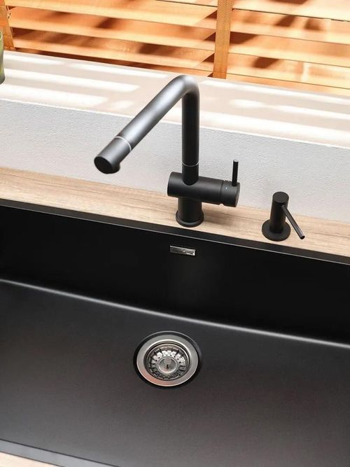 купить Аксессуар для кухонных моек Reginox R35450 Soap dispenser, Jet Black (powder coated) в Кишинёве 