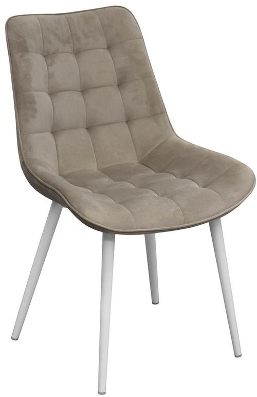 cumpără Scaun Deco Hans Catifea Camel HLR7 + White Legs în Chișinău 