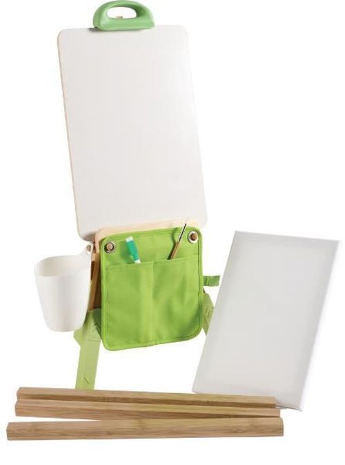 купить Набор для творчества Hape E2009 Șevalet portabil din bambus в Кишинёве 