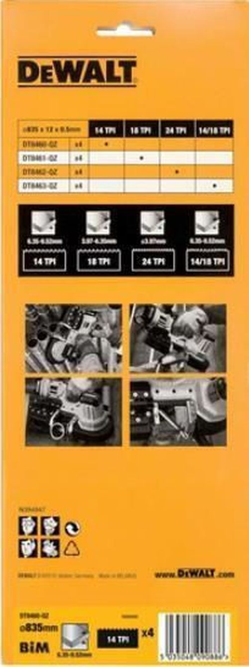 купить Аксессуар для пилы DeWalt DT8462-QZ Полотно для пилы в Кишинёве 