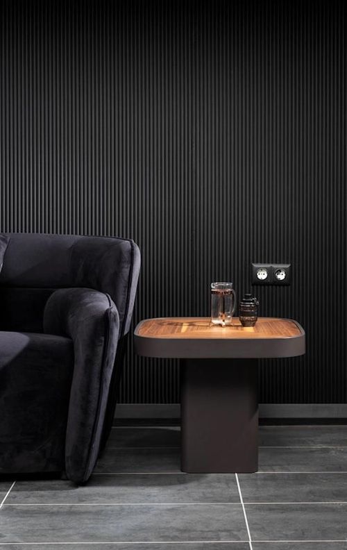 купить Журнальный столик Dizayno Home TG-Platinum Side (080694) в Кишинёве 