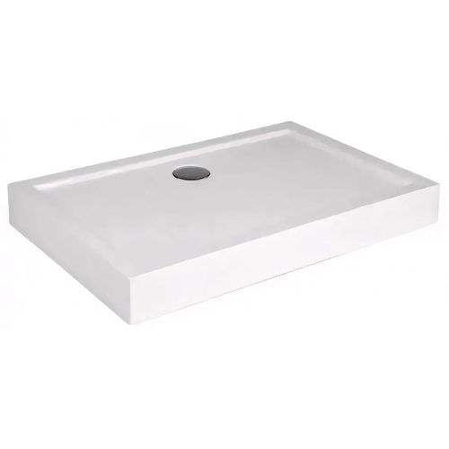 cumpără Cadița de duș Polimat Goliat white 90x80x14 (patrat) în Chișinău 