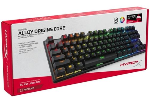 cumpără Tastatură HyperX 639N9AA#ABA, Alloy Origins Core PBT Aqua în Chișinău 