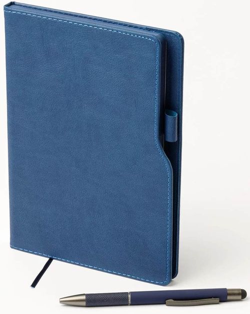 купить Блокнот Akklas Ежедневник недатир. 13x21см, 96 листов, синий в Кишинёве 