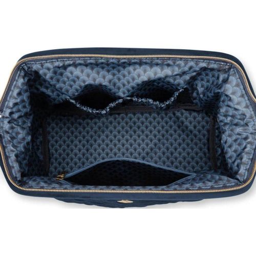 купить Несессер/косметичка Pip Studio 51.274.217 Cooper Cosmetic Purse Extra Large Velvet Quiltey Days Blue 30x13.8x20.7cm в Кишинёве 