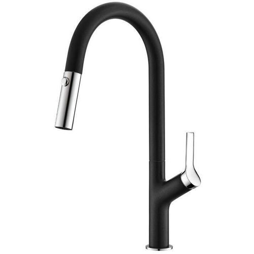 купить Смеситель кухонный Helika-AquaSanita 7723-601 GRATA Black metallic в Кишинёве 