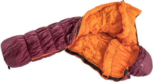 купить Спальный мешок Deuter Exosphere 6° SL left maron mango в Кишинёве 