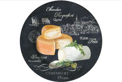 купить Посуда прочая Easylife R0463#WOCH Set 4 farfurii d-19cm World Of Cheese в Кишинёве 