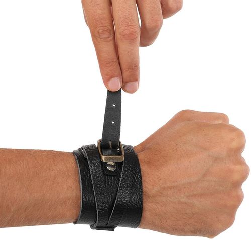 cumpără Bandaj sport SUHS 13267 Curea pt incheietura mainii (2 buc.) din piele TA-3002 în Chișinău 