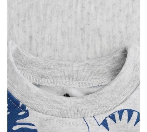 купить Детская одежда Minikin 2430101104 Пижама р-р104, серый меланж, унисекс в Кишинёве 