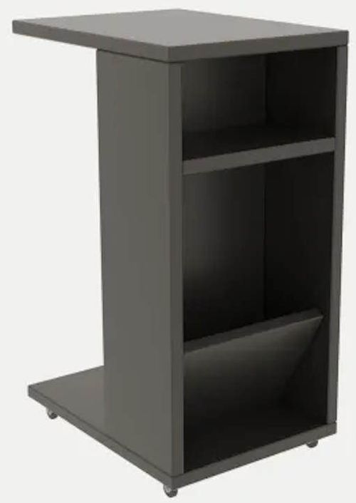 купить Журнальный столик Trendy Филинта, антрацит 30x63x40 см в Кишинёве 