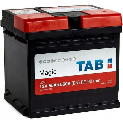 купить Автомобильный аккумулятор TAB MAGIC 55Ah 560EN 207x175x190 -/+ (55510) в Кишинёве 