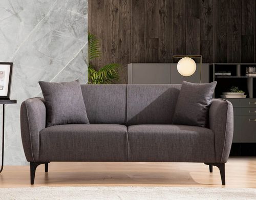 купить Диван Trendy Belissimo Gri inchis (2 locuri) в Кишинёве 