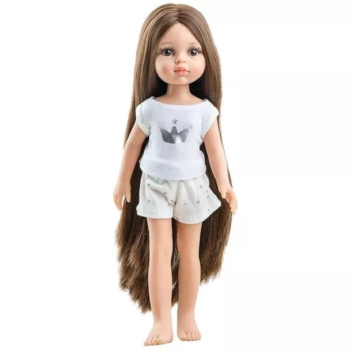 купить Кукла Paola Reina 13213 Carol in pijama, cu par lung 32 cm, 46810 в Кишинёве 
