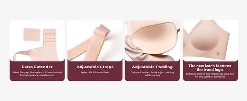 cumpără Sutien pentru alaptat Momcozy FB081-SK000S-A Sutien pentru alaptare Skin, marimea S în Chișinău 