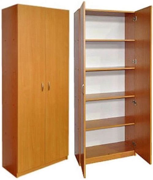 cumpără Dulap de birou Tisam Шкаф книжный закрытый 2-дверный 802х403х1816мм (0631) în Chișinău 