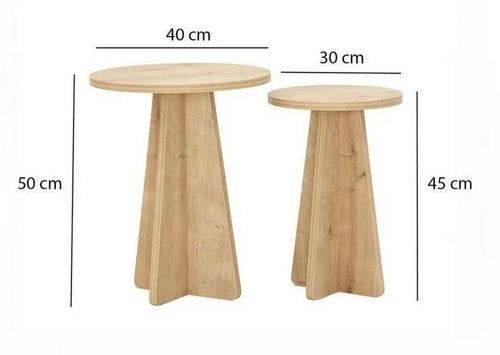 cumpără Măsuţă cafea Trendy Ciuperca, set în Chișinău 