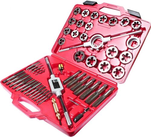 cumpără Set de unelte de mână JTC JTC-5214 метчики и плашки для восстановления резьбы (51 пред.) în Chișinău 