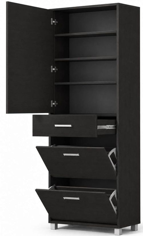купить Полка для обуви Fabrik Home Модуль 4 (600x2000x285) Кедр шоколад в Кишинёве 