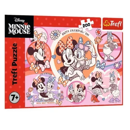 cumpără Puzzle Trefl 13343 Obiceiurile lui Minnie Mouse, 200el în Chișinău 