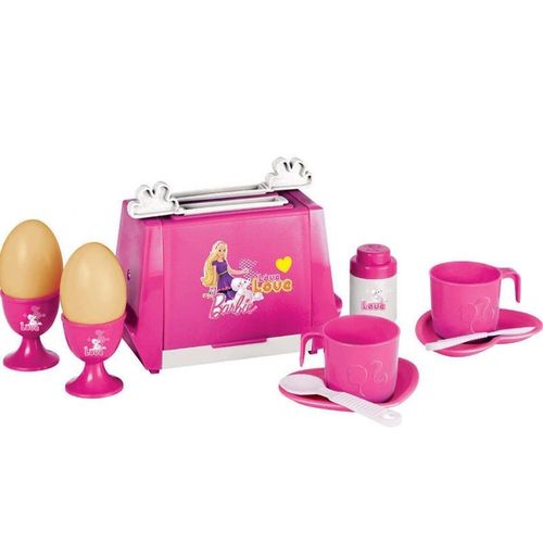 купить Игрушечная кухня и посуда Faro 2607 Набор для завтрака Barbie в Кишинёве 