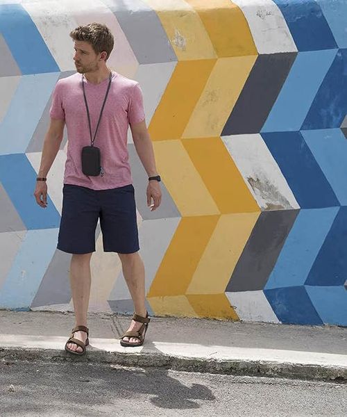 купить Кошелек Lifeventure 68781 RFID Travel Neck Pouch Recycle в Кишинёве 