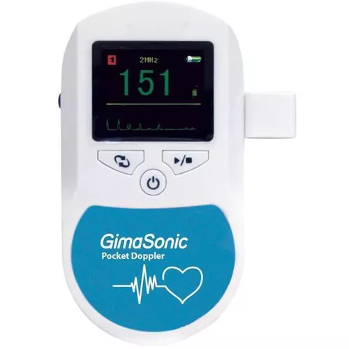 купить Аппарат ЭКГ Gima 29480 Doppler buzunar GimaSonic color afisaj в Кишинёве 