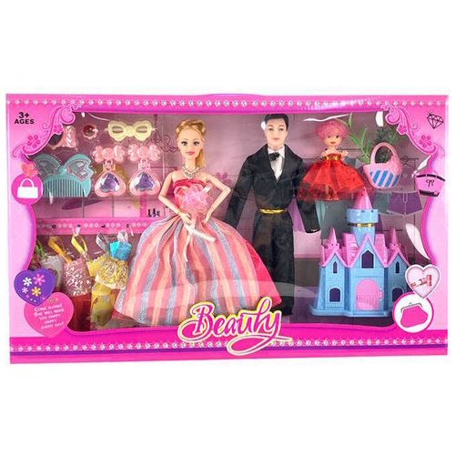 cumpără Păpușă ToyMall 005090 Pupp cu familia și accesorii în Chișinău 