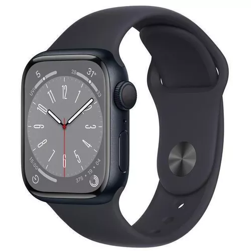 cumpără Ceas inteligent Apple Watch Series 8 GPS 45mm Midnight Aluminium Case MNP13 în Chișinău 