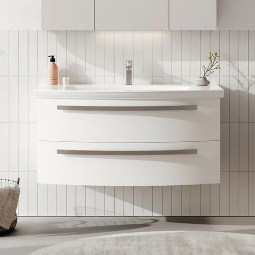 купить Шкаф под умывальник Orka Urla 110 White в Кишинёве 