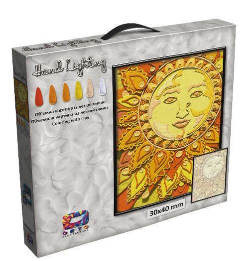 cumpără Set de creație Richi 70075 Tablou in set cu plastilina usoara în Chișinău 