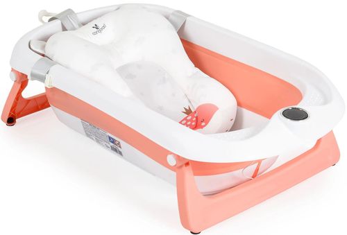 купить Ванночка Moni Balena Pink, pliabilă в Кишинёве 