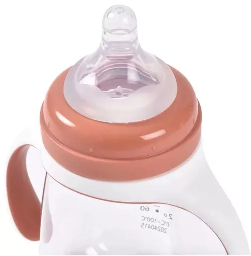 cumpără Cană cu pai Beaba B913585 Biberon de invatare 2in1 din Tritan 210ml, Terracotta în Chișinău 