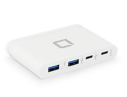 cumpără Dicota D31731 USB-C Portable Hub 4-in-1, 2xUSB-C, 2xUSB-A în Chișinău 