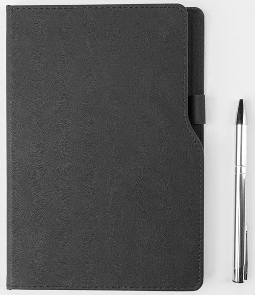 cumpără Carnet Akklas Jurnal. 13x21cm, 96 de coli, negru în Chișinău 