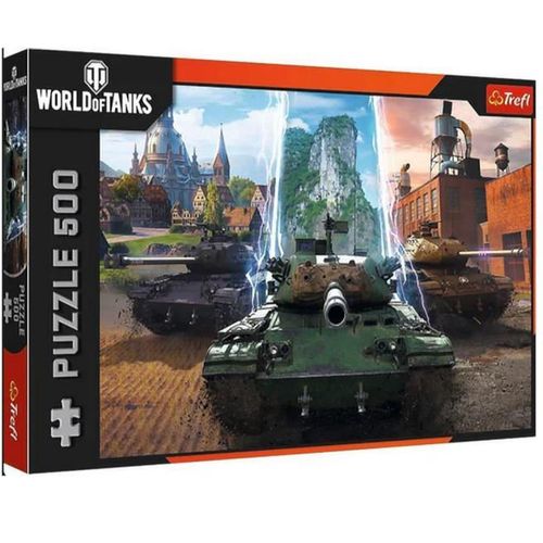 cumpără Puzzle Trefl 375350 Puzzle 500. World of Tanks: E timpul pentru acțiune! în Chișinău 