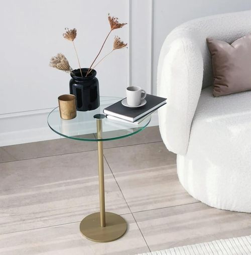 купить Журнальный столик Trendy Social, Aur 40x50x40cm в Кишинёве 