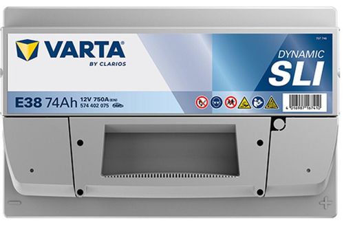 купить Автомобильный аккумулятор Varta 74AH 750A(EN) клемы 0 (278x175x175) S5 007 (574402075K262) в Кишинёве 