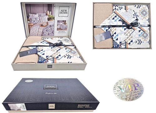 купить Домашний текстиль Promstore 44286.70 Lenjerie de pat Euro 2pers NewHome VIP Piril в Кишинёве 