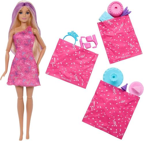 купить Кукла Barbie JKF66 Party Unboxed в Кишинёве 