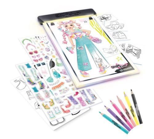 купить Набор для творчества Canal Toys OFG320 Fashion Designer Light-Up Pad в Кишинёве 
